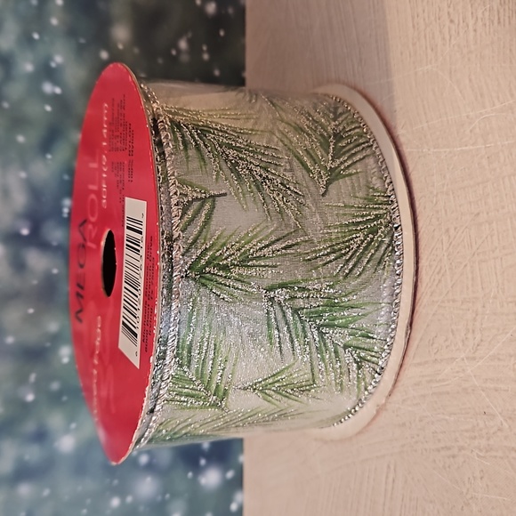 Holiday Christmas non religious wire ribbon rolls and a question game most NWT - Picture 12 of 12